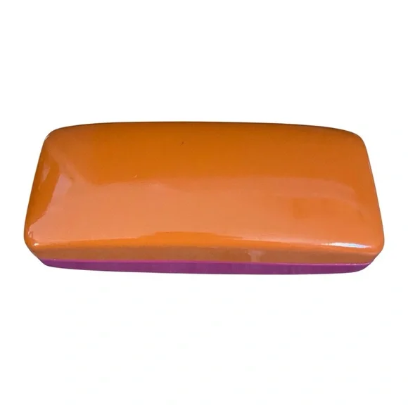 Kate Spade Pink Orange Sunglasses Case - Picture 3 of 4